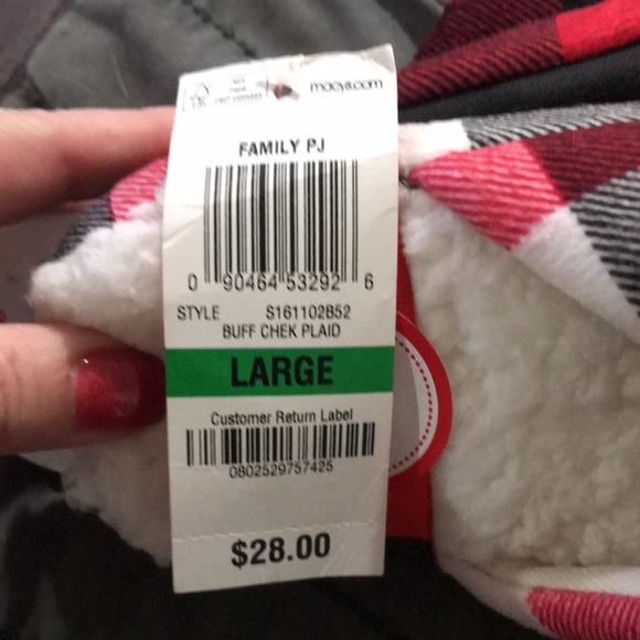 Family PJ slippers from Macy’s - Picture 3 of 9